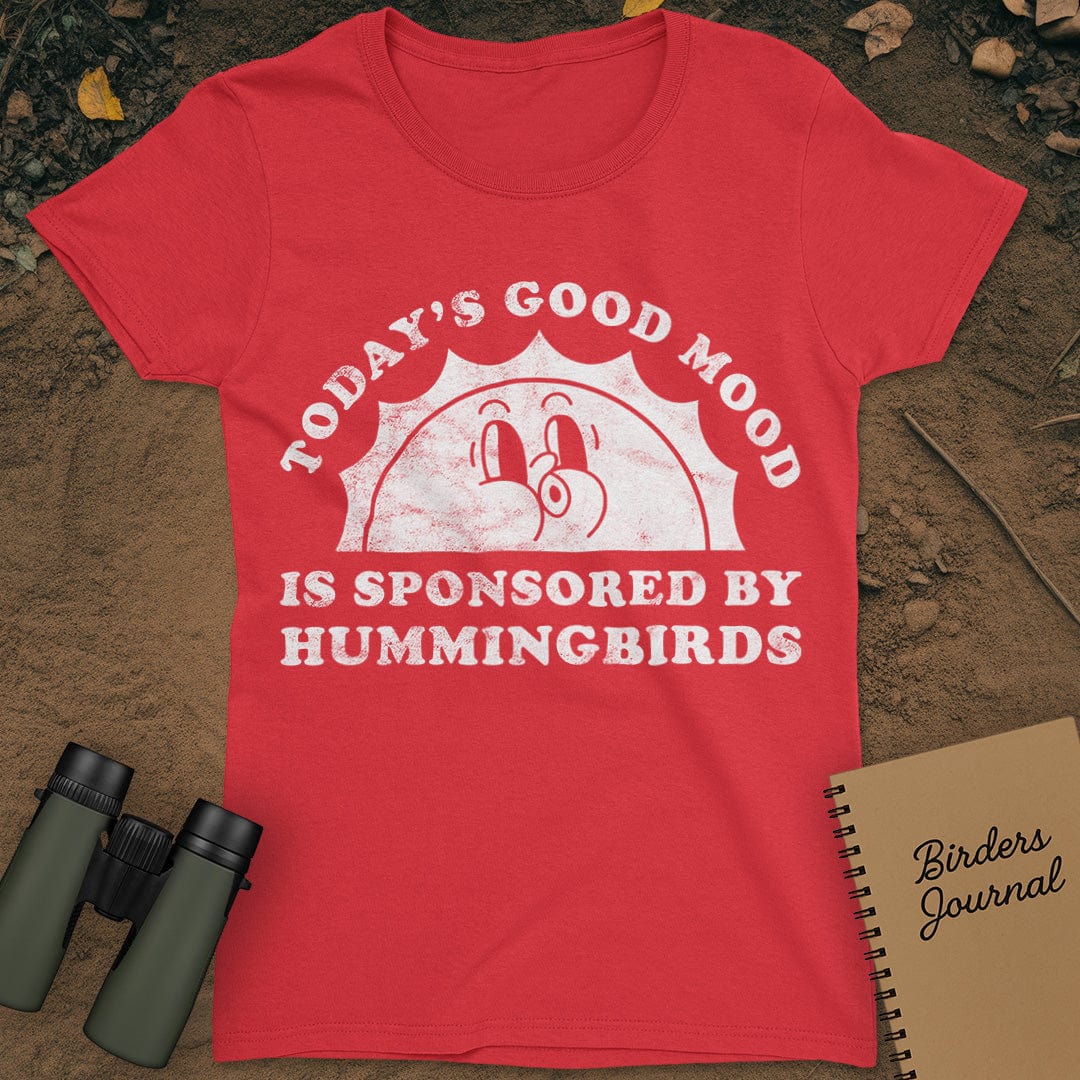 Today's Good Mood Hummingbirds T-Shirt Womens