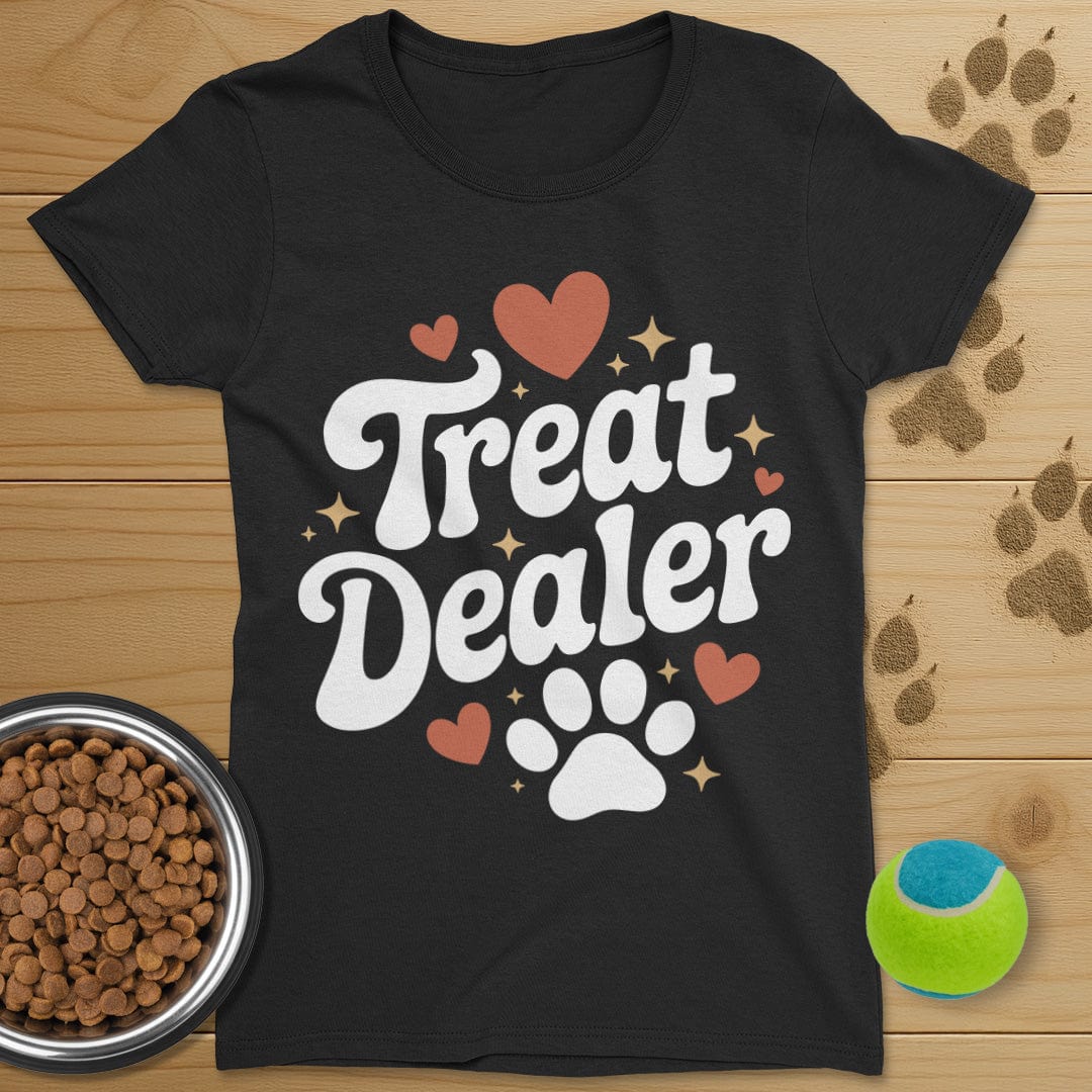 Treat Dealer Dog T-Shirt-Womens