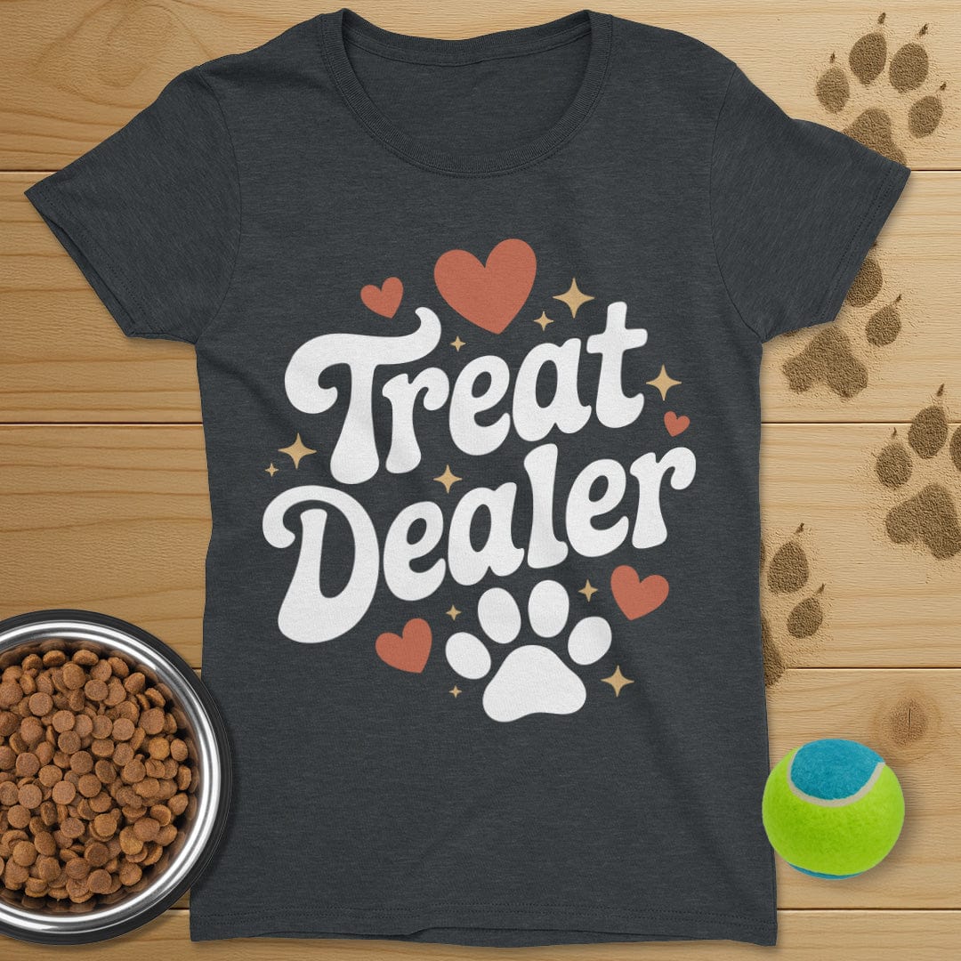 Treat Dealer Dog T-Shirt-Womens
