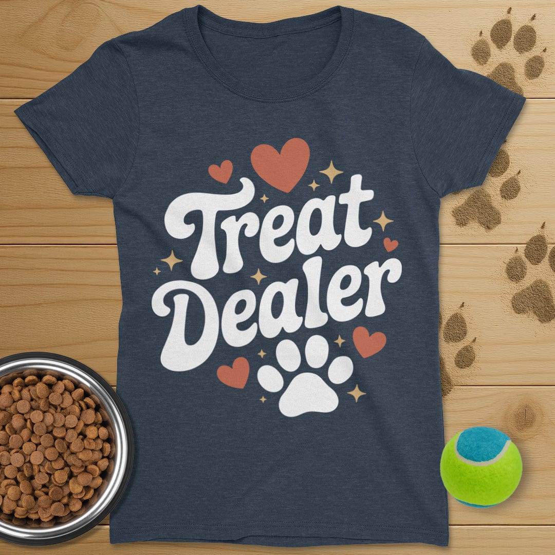 Treat Dealer Dog T-Shirt-Womens