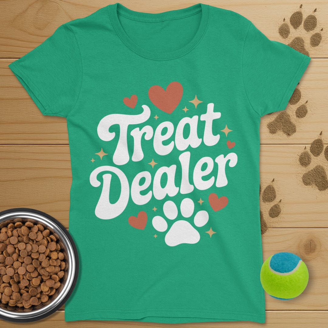 Treat Dealer Dog T-Shirt-Womens
