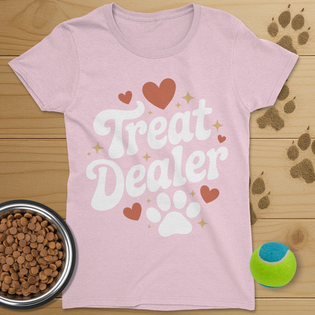 Treat Dealer Dog T-Shirt-Womens