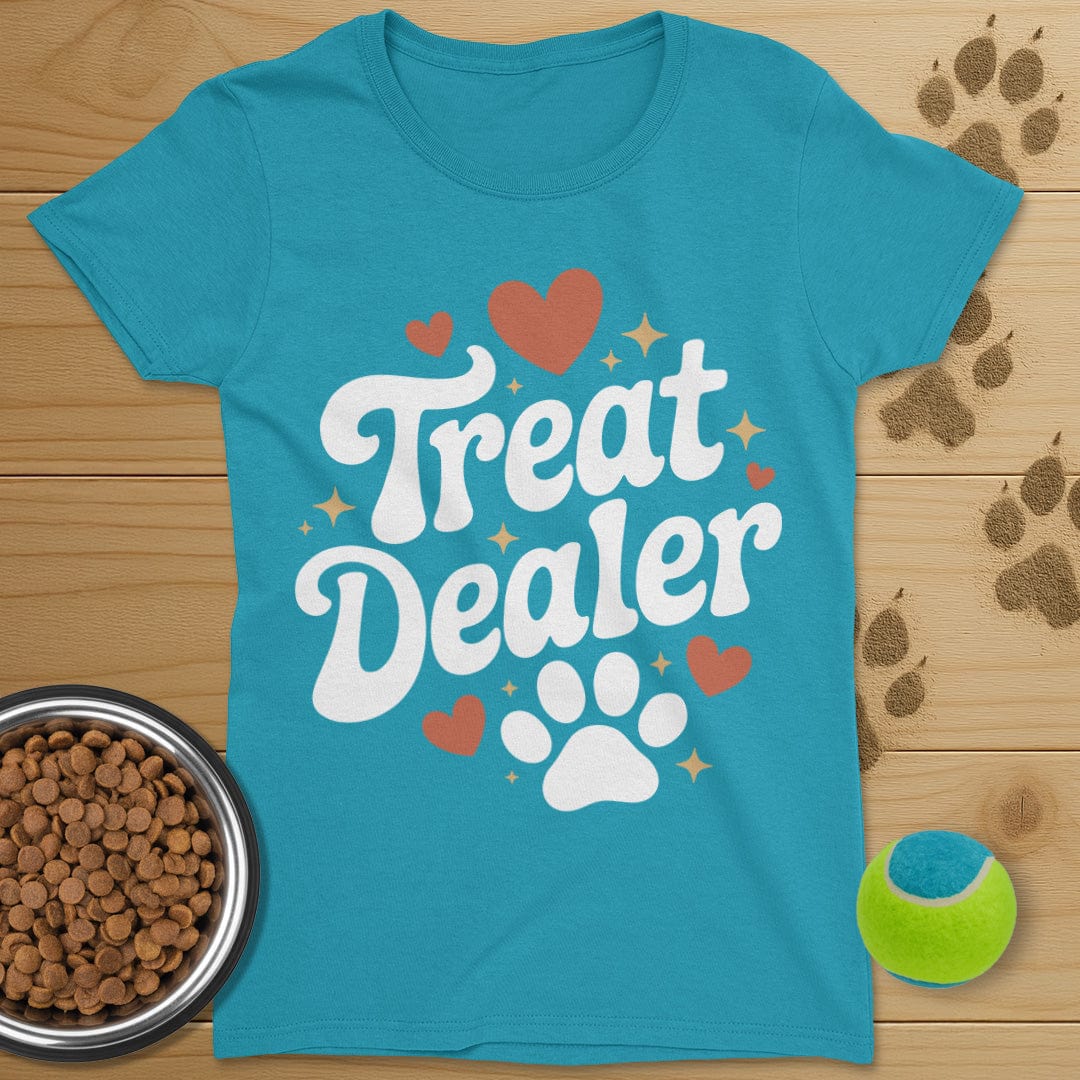 Treat Dealer Dog T-Shirt-Womens