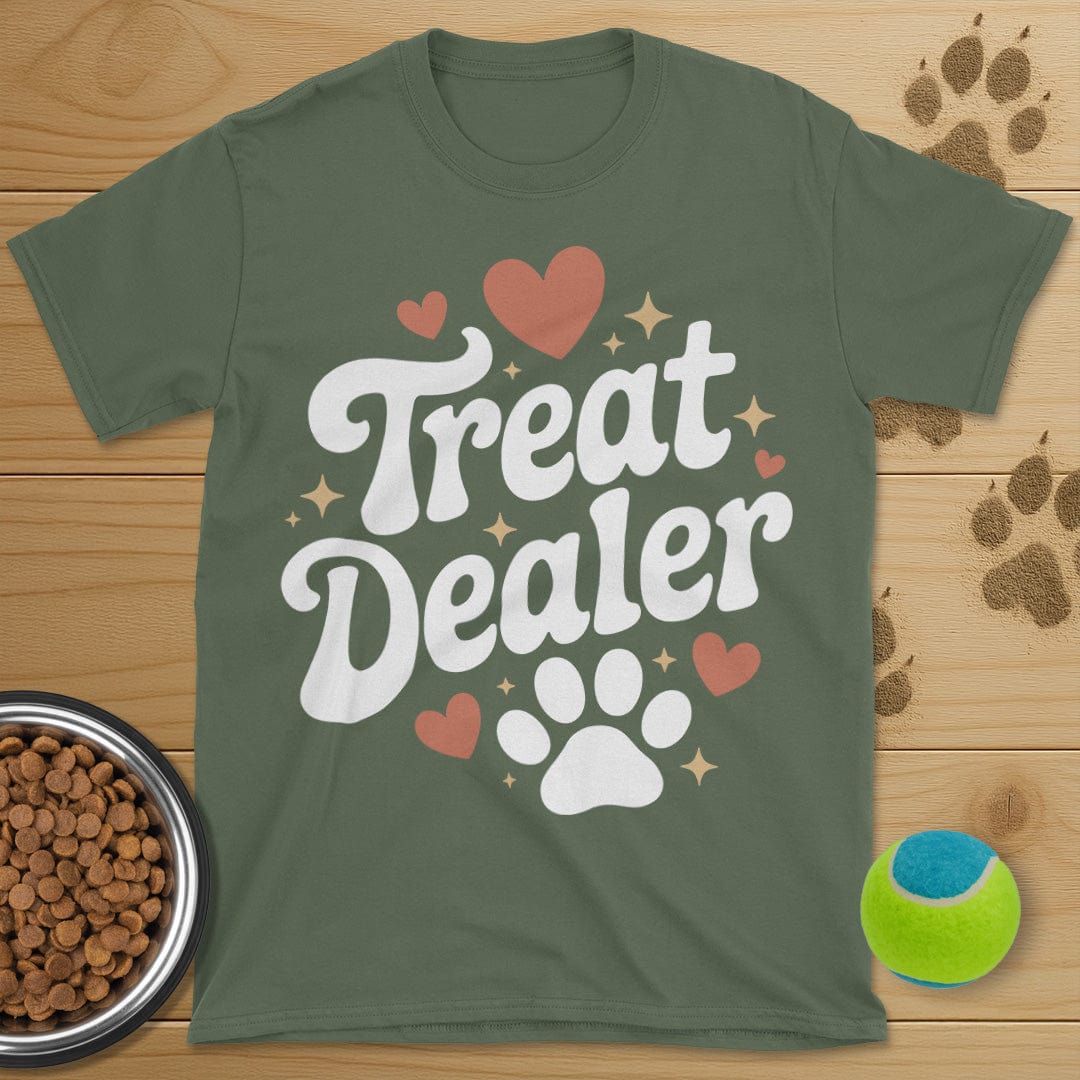 Treat Dealer Dog T-Shirt