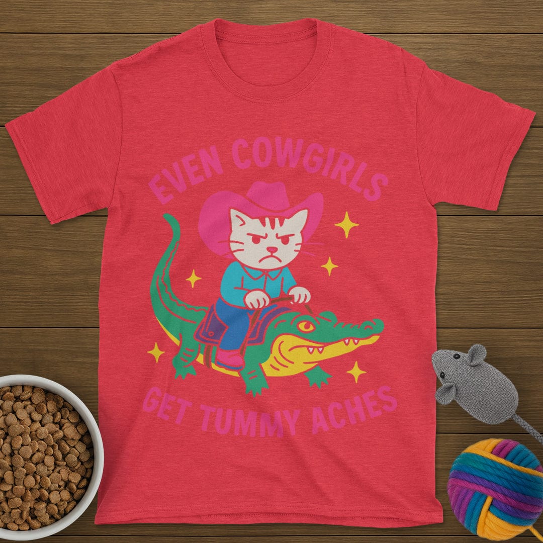 Tummy Aches Cat T-Shirt