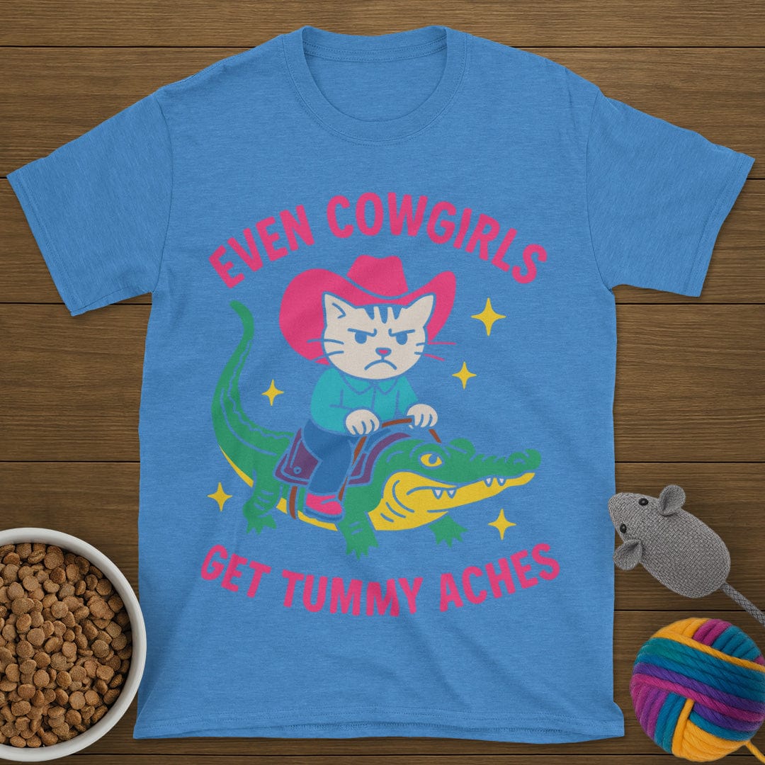 Tummy Aches Cat T-Shirt