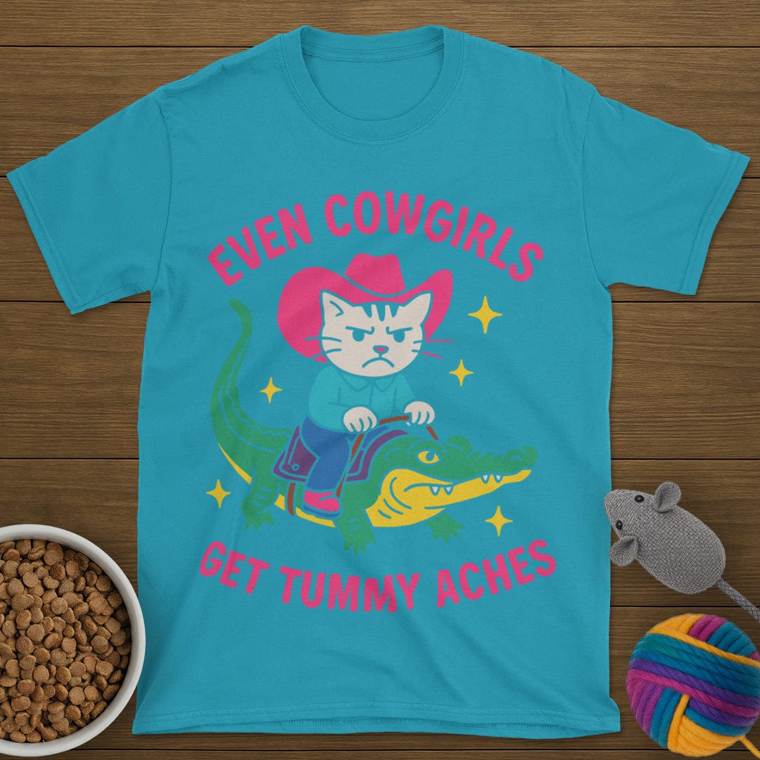 Tummy Aches Cat T-Shirt