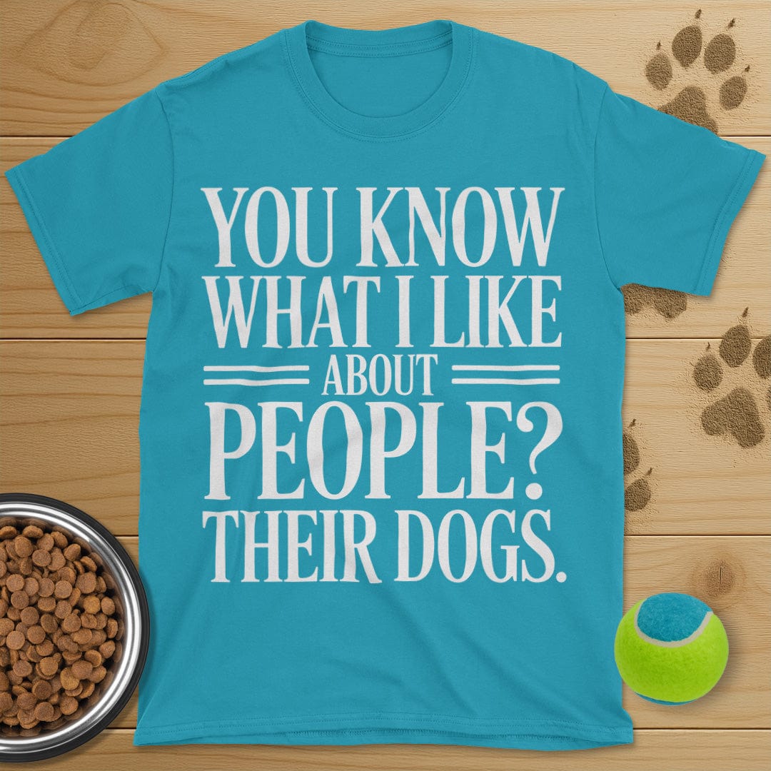 What I Like About People Dog T-Shirt